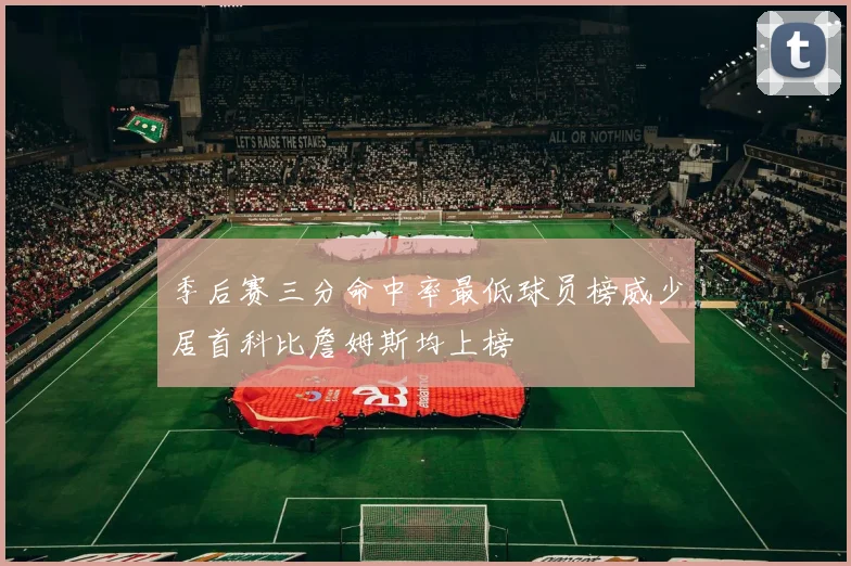 季后赛三分命中率最低球员榜威少居首科比詹姆斯均上榜
